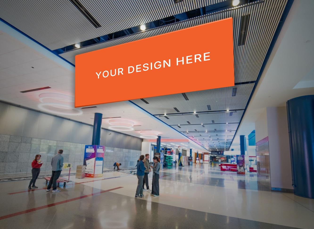 Hanging Banners, Main Walkway